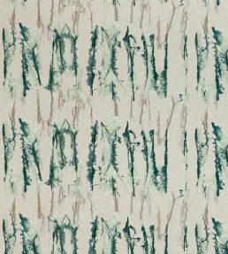 Takara Embroidery Fabric by Harlequin Forest/Stone
