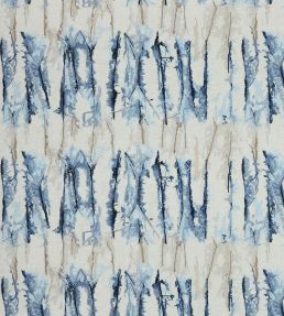 Takara Embroidery Fabric by Harlequin Indigo/Denim