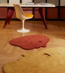 Nanimarquina Talk Talk Medium rug Mustard 01TAL00MMUS00 Mustard