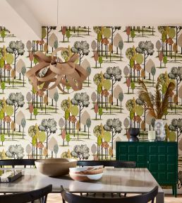 Tall Trees Wallpaper by Ohpopsi Powder Puff