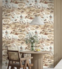 Tally Ho! Wallpaper by Brand McKenzie Old Oak