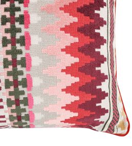 Talulah Cushion 60 x 40cm by Romo Hot Pink