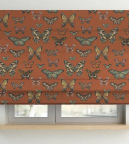 Taman Fabric by Arley House Burnt Orange