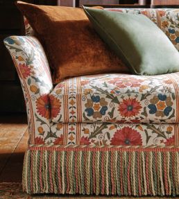 Tamarind Fabric by Colefax and Fowler Blue