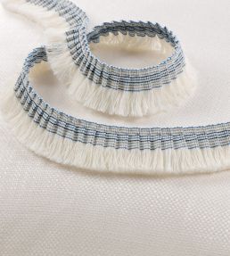 Tambor Fringe Trimming by Romo Indigo