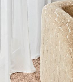 Tana Fabric by Pepe Penalver Snow