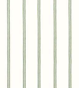 Tandem Stripe Fabric by Thibaut Aloe