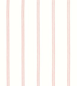 Tandem Stripe Fabric by Thibaut Blush