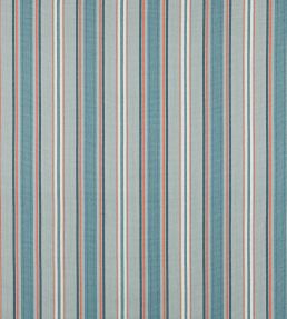 Tango Stripe Fabric by Jane Churchill Aqua