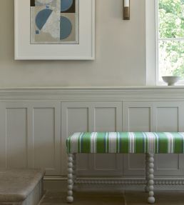 Tango Stripe Fabric by Jane Churchill Blue