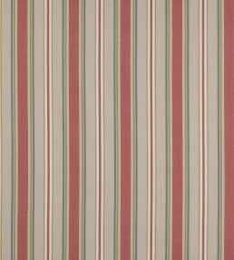 Tango Stripe Fabric by Jane Churchill Red/Green