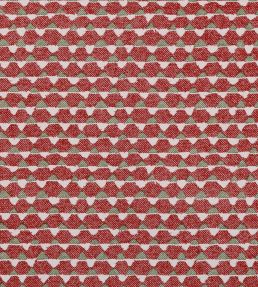 Tara Fabric by Fermoie Raspberry