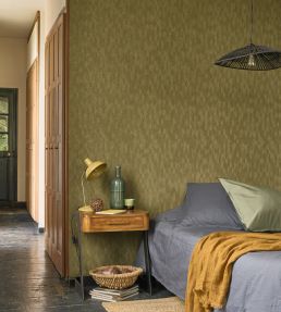 Tarrazu Wallpaper by Casadeco Vert Feuille