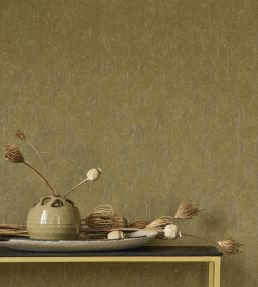 Tarrazu Wallpaper by Casadeco Vert Feuille