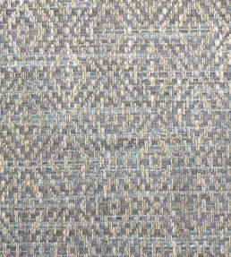 Tarsa Fabric by Ian Sanderson Sandstone Blue