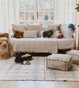 Lorena Canals Tartan rug Blue Sage C-TAR-BS-S Blue Sage