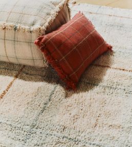 Lorena Canals Tartan rug Blue Sage C-TAR-BS-S Blue Sage
