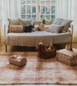 Lorena Canals Tartan rug Rose C-TAR-RS-S Rose