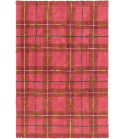 Lorena Canals Tartan rug Vintage Red C-TAR-VR-S Vintage Red