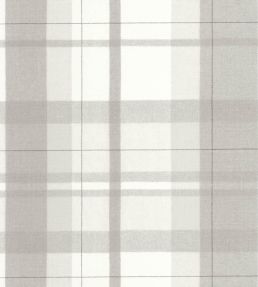 Tartan Touch Wallpaper by Casadeco Gris duvet