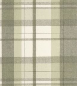 Tartan Touch Wallpaper by Casadeco Vert amande
