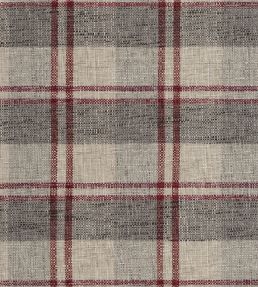 Tartana Fabric by Camengo Bordeaux
