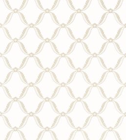 Tate Trellis Wallpaper by Anna French Beige