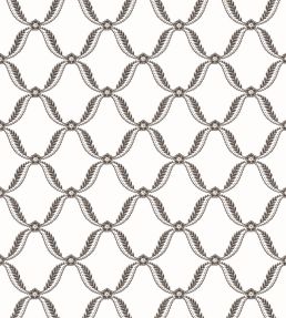 Tate Trellis Wallpaper by Anna French Black