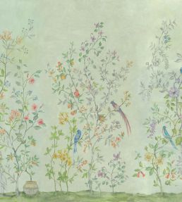 Tea Garden Mural by Coordonne Green