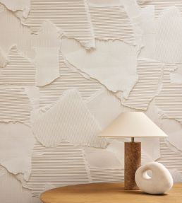 Tear Wallpaper by Kirkby Design Carbon