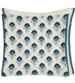 Teasel Cushion 43 x 43cm by Designers Guild Indigo
