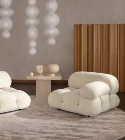 Teddy FR Fabric by Kirkby Design Aluminium