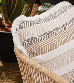 Teepee Fringe Trim by Christopher Farr Cloth Latte