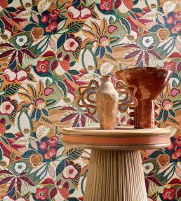 Tehuana Wallpaper by Casamance Multico
