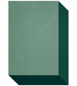 Layered Tekla Box rug Greens TKBOGR180270 Greens