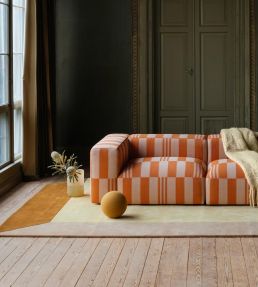 Layered Tekla Box rug Yellows TKBOKYE180270 Yellows