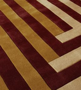 Layered Tekla Labyrinth rug Mulberry Sand TKLAMB180270 Mulberry Sand