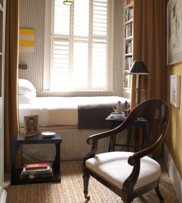 Temple Fabric by Schumacher Blue