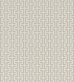 Temple Wallpaper by Schumacher Orpington Blue