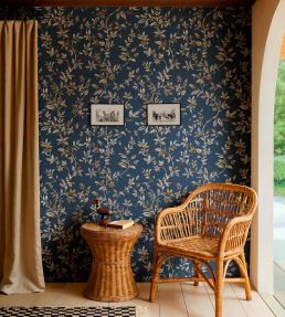Tenango Wallpaper by Coordonne Indigo
