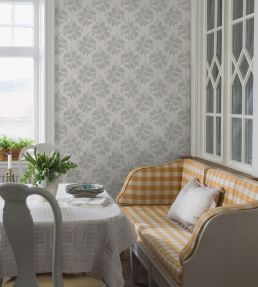 Tengbergska Wallpaper by Borastapeter Beige
