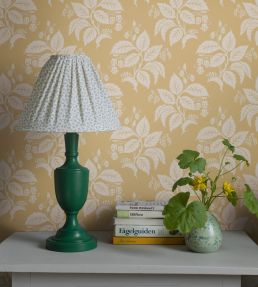 Tengbergska Wallpaper by Borastapeter Yellow