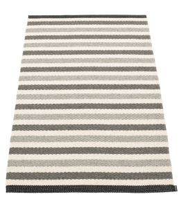 Pappelina Teo rug Warm Grey/Charcoal/Vanilla TE9D712 Warm Grey/Charcoal/Vanilla