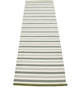 Pappelina Teo Runner rug Sage/Army/Vanilla TE1M724 Sage/Army/Vanilla