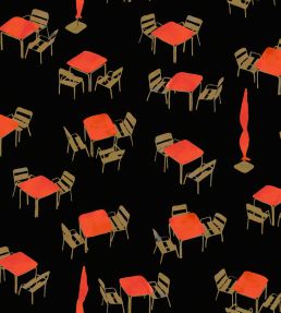 Terraceo Wallpaper by Tres Tintas Black