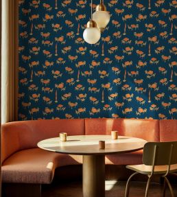 Terraceo Wallpaper by Tres Tintas Blue
