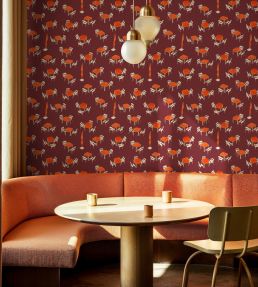 Terraceo Wallpaper by Tres Tintas Garnet