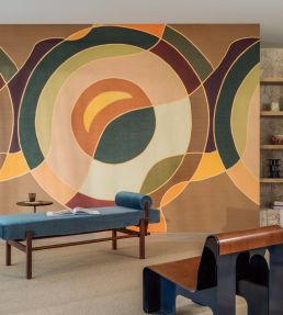 Terre Mural by Elitis Symbole De L'infini