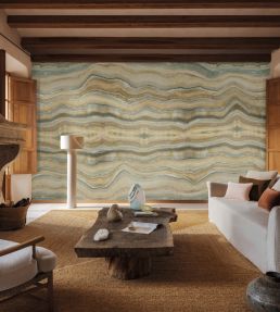 Terres Emmelees Mural by Elitis Sand