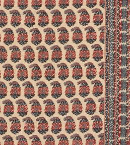Terry Fabric by Schumacher Red & Navy